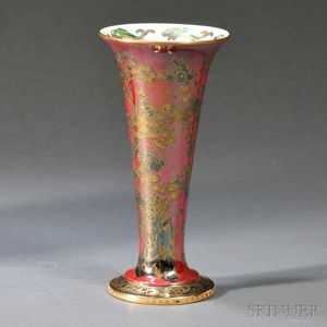 Wedgwood Fairyland Lustre Firbolgs I Trumpet Vase