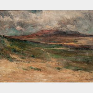 Albert Lorey Groll (American, 1866-1952) Western Landscape
