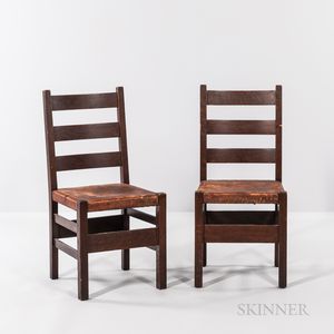 Two Stickley Side Chairs