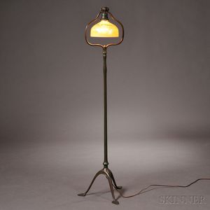 Tiffany Studios Floor Lamp with Later Shade