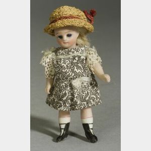 French-type All Bisque Swivel-Neck Doll