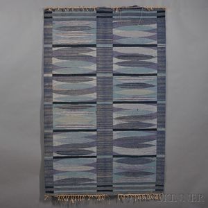 Hand-woven Flatweave Carpet