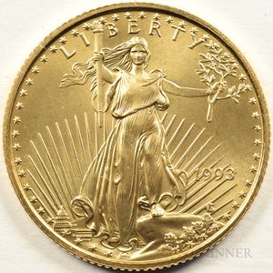 1993 1/4 oz. U.S. Gold Bullion Coin
