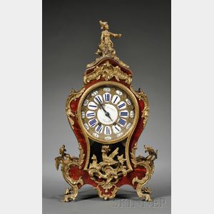 Louis XV Style Boullework Mantel Clock