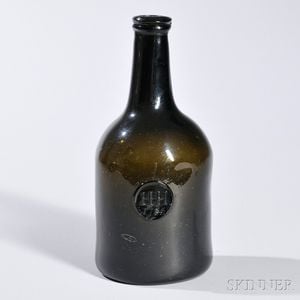 Blown Mallet-form Sealed Beer Bottle