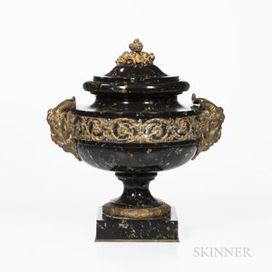 1Gilt-bronze-mounted Marble Urn and Cover