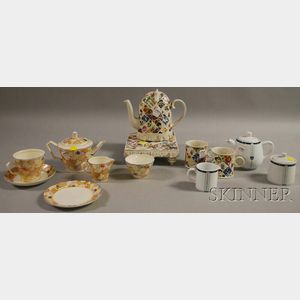 Three Partial Ceramic Tea Sets