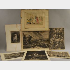 Twenty-four Old Master through 19th Century Prints