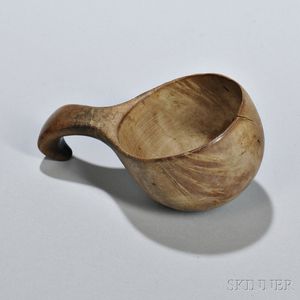 Carved Stirrup Cup