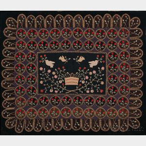 Embroidered Applique Table Mat