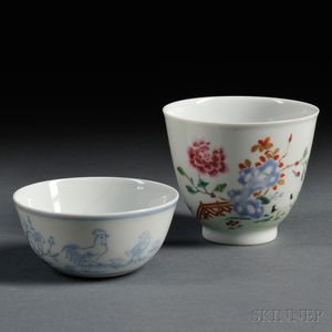 Two Porcelain Cups