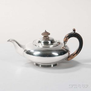 William IV Sterling Silver Teapot