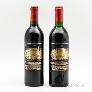 Chateau Palmer 1986, 2 bottles