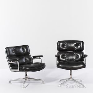 Two Ray (1912-1988) and Charles Eames (1907-1978) for Herman Miller Time Life Chairs