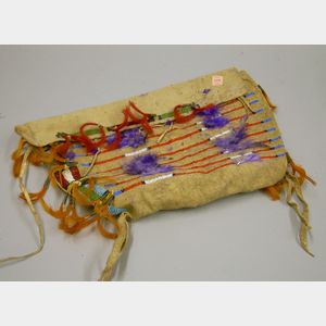 Native American Beaded Possible Bag