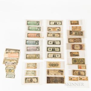 Collection of U.S. and Foreign Currency