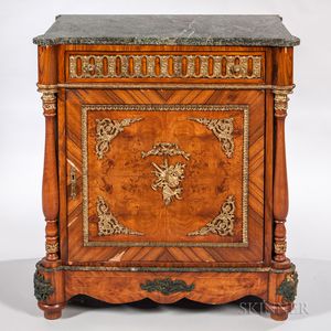 Napoleon III-style Veneered Cabinet