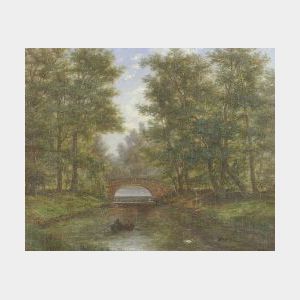 Jan Hermanus Melcher-Tilmes (Dutch, 1847-1920) On the River
