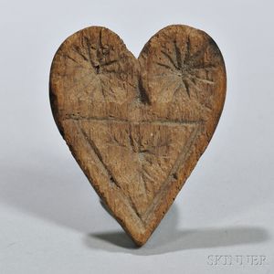 Carved Maple Sugar Stamp