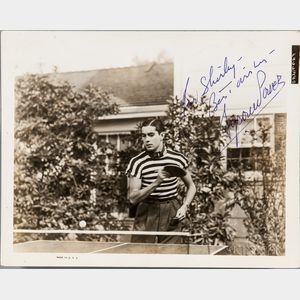 Power, Tyrone (1914-1958) Signed Photograph.