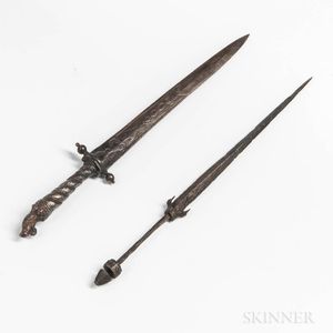 Two Medieval German Daggers