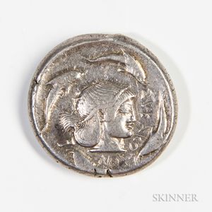 Sicily, Syracuse AR Tetradrachm, 480-475 BC, Deinominid Tyranny, Hieron I
