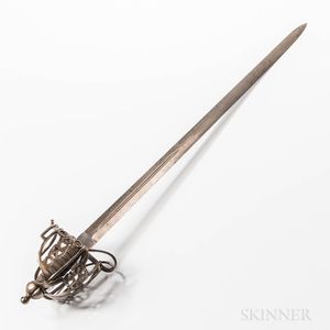 Scottish Iron Basket Hilt Sword
