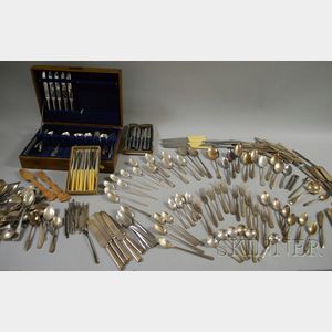 Approximately 250 Pieces of 20th Century Silver-plated Flatware