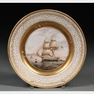 German Porcelain Cabinet Plate