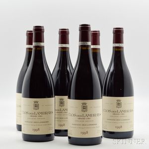 Domaine des Lambrays Clos des Lambrays 1998, 6 bottles