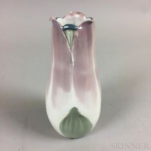 Rorstrand Floral Porcelain Vase