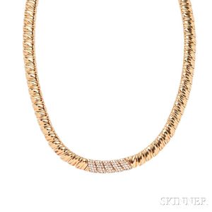 18kt Gold and Diamond Necklace, Van Cleef & Arpels