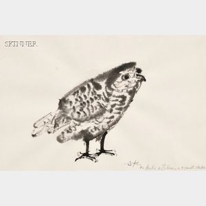 Juliet Kepes (American, 1919-1999) Six Bird Studies,