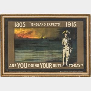 Two Framed WWI Posters