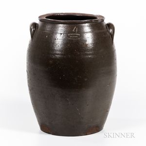 Four-gallon Stoneware Jar