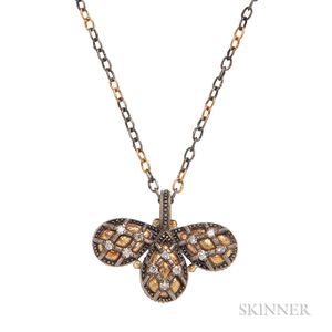 High-karat Gold and Diamond Necklace, Gurhan