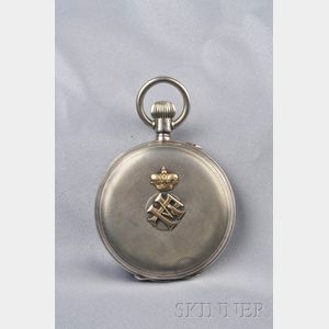 Silver Hunting Case Pocket Watch, Pavel Buhre, Russia