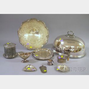 Collection of Silver Plated Serving Items