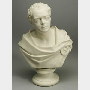 Wedgwood Carrara Bust of Thomas Moore