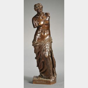 Bronze Figure of Venus de Milo