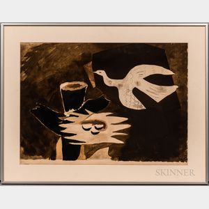 After Georges Braque (French, 1882-1963) L'Oiseau et son nid