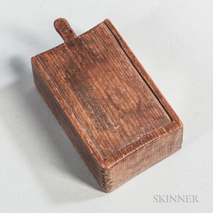 Chip-carved Slide-lid Box