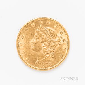 1873 $20 Liberty Head Gold Coin