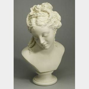 Parian Bust of a Woman