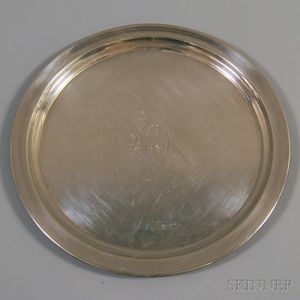 Reed & Barton Sterling Silver Round Tray