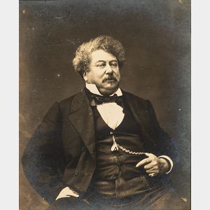 Various Artists Including Pierre Petit (French, 1832-1909) Four Portraits: Alexander Dumas