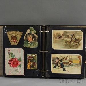 Album of Mostly Victorian-era Trade Cards