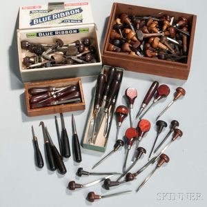 Collection of Chip-carving Tools