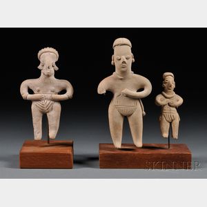 Three Tlatilco Figures
