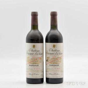 Chateau Prieure Lichine 1978, 2 bottles